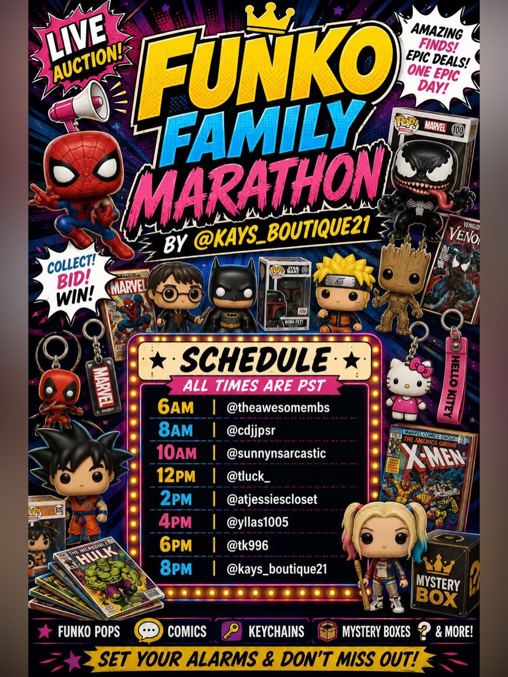Sep. 11th FUNKO/Collectibles Train Share show!! - Picture 2 of 6